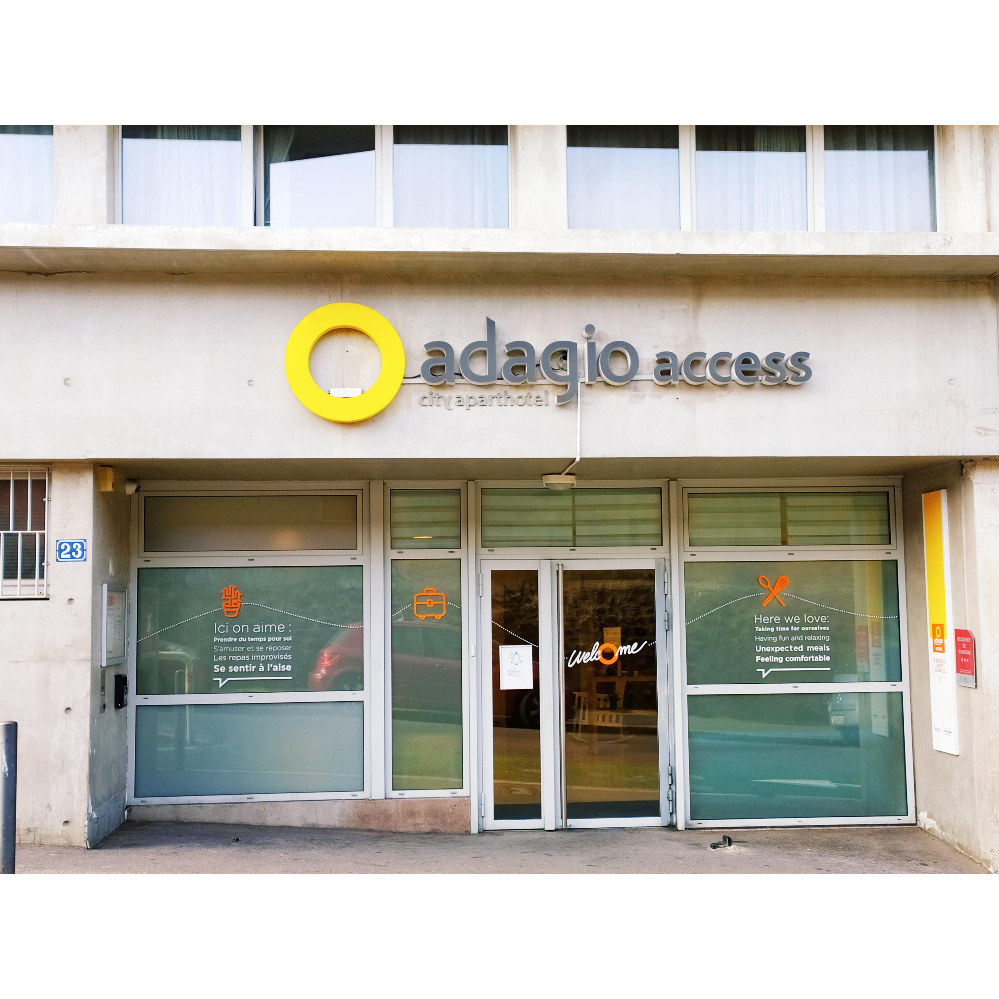 Aparthotel Adagio Access Marseille Saint Charles Eksteriør billede